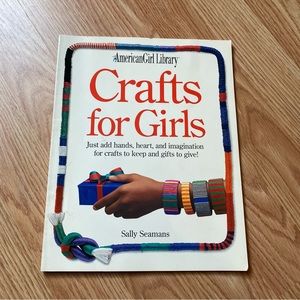 VTG American Girl Doll Library Crafts for Girls Book